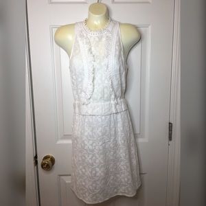 Shoshanna White Swim Coverup